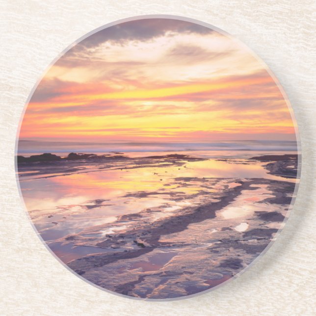 Sunset Cliffs tide pools Coaster (Front)
