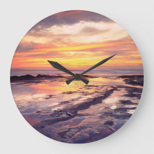 Sunset Cliffs tide pools Large Clock