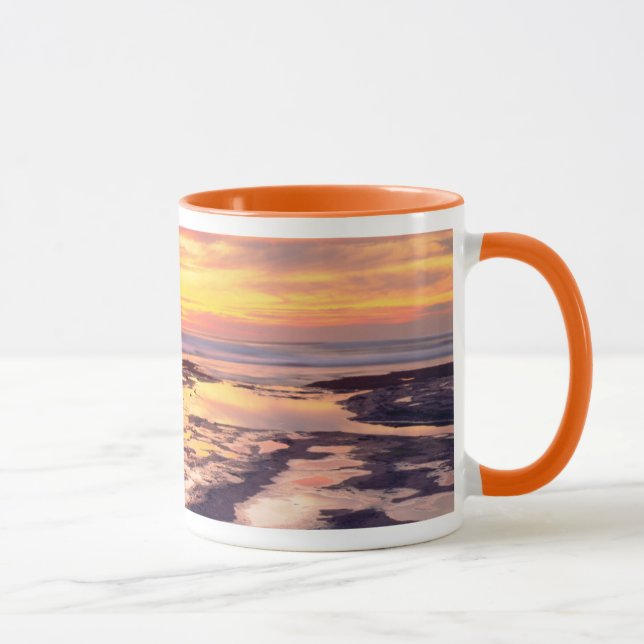 Sunset Cliffs tide pools Mug (Right)