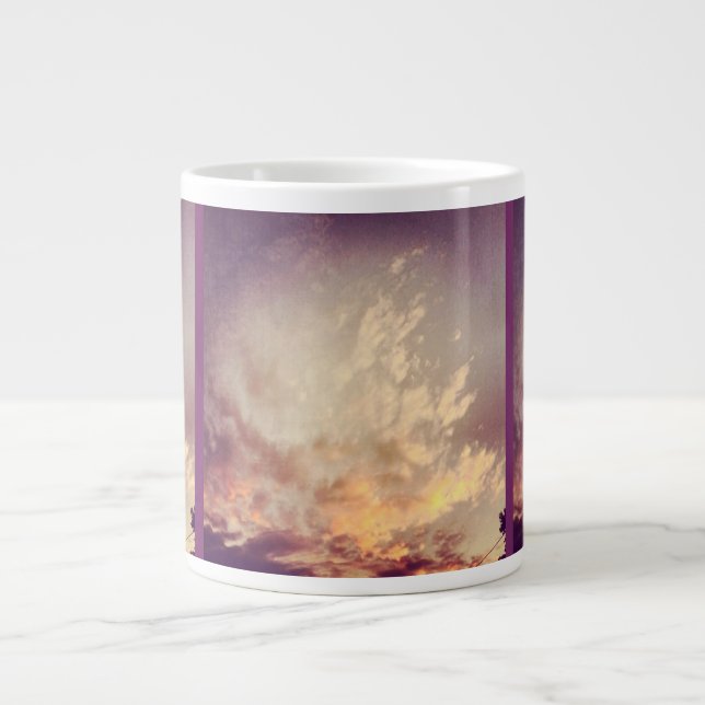 SUNSET CLOUDS CUP (Front)