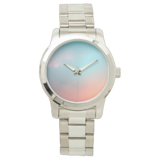 Sunset Clouds Ethereal Wrist Watch