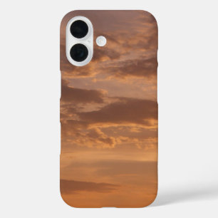 Sunset Clouds II Pastel Abstract Nature iPhone 16 Case