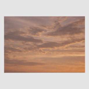 Sunset Clouds II Pastel Abstract Nature Tissue Paper