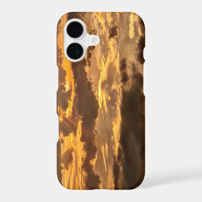 Sunset Clouds iPhone / iPad case (Back)