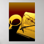 Sunset Coffee Poster<br><div class="desc">Coffee colours of a setting sun in a coffee poster.</div>