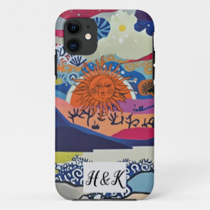 Sunset Collage Phone Case - Colourful and Artistic