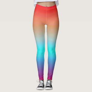 Sunset Colour Ombre Leggings