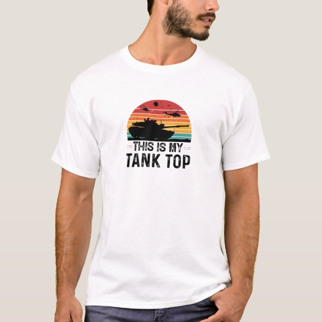Sunset Colourful Crewneck Short Sleeve T-Shirt (Front)