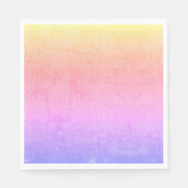 sunset colours napkin (Front)