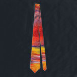 Sunset Colours Neck Tie Modern Abstract<br><div class="desc">Sunset Abstract Colours Ties - MIGNED Design</div>