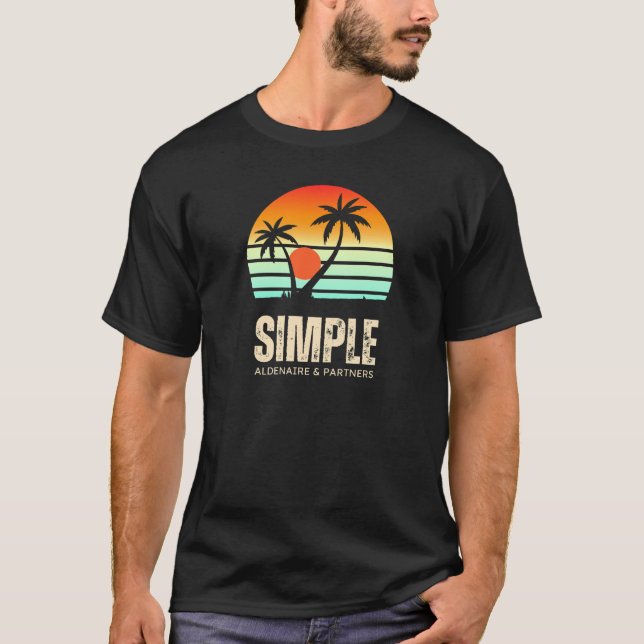 sunset coroful T-Shirt (Front)