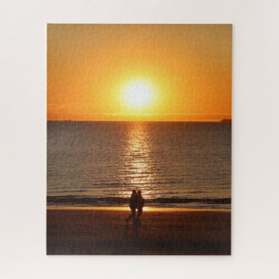 "Sunset Couple" Photography Jigsaw Puzzle