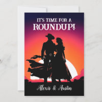 Sunset Cowboy and Cowgirl Round Up Anniversary 