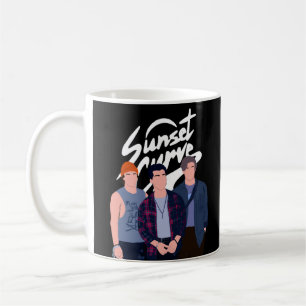 Sunset Curve minimalist 90's style Coffee Mug