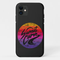 Sunset Curve retro design