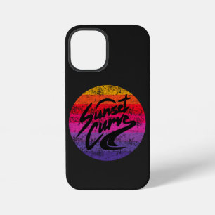 Sunset Curve retro design iPhone 12 Mini Case