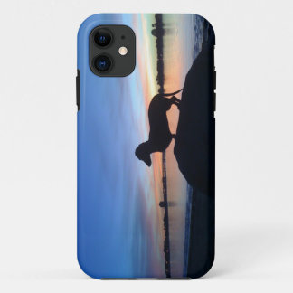 Sunset dachshund iPhone 11 case