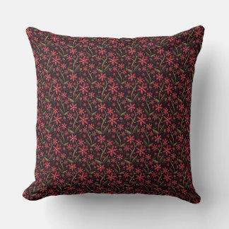 Sunset | Dancing Watercolor Daisies Cushion