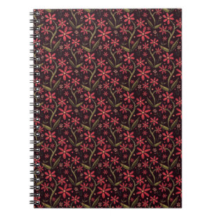 Sunset Dancing Watercolor Daisies Notebook