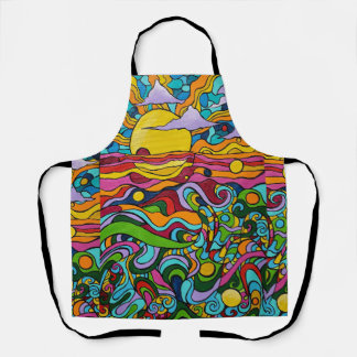  Sunset Daydream All-Over Print Apron