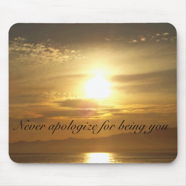 Sunset Dream_ Mouse Pad (Front)