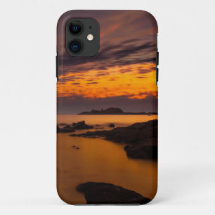Sunset-dusk-dawn-eve-waters iPhone 11 Case