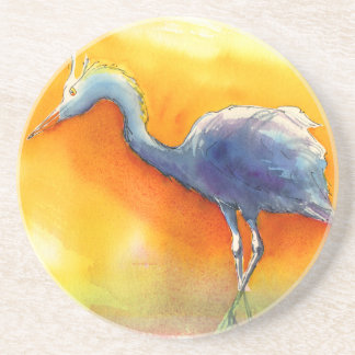 Sunset Egret Coaster