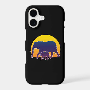 Sunset Elephants