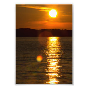 Sunset, Elk Rapids, Michigan Photo Print
