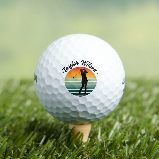 Sunset Fairway Golf Balls (Insitu Tee)