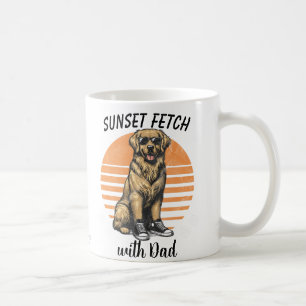SunSet Fetch/ Golden Retriever Coffee Mug