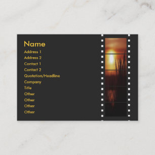 Sunset Filmstrip Profile Card