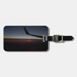 Sunset Flight Luggage Tag
