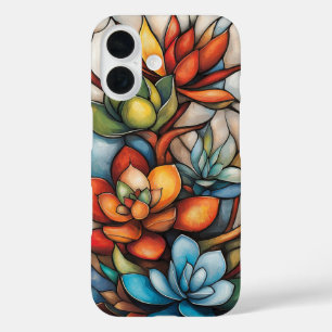 Sunset Flourish iPhone 16 Case