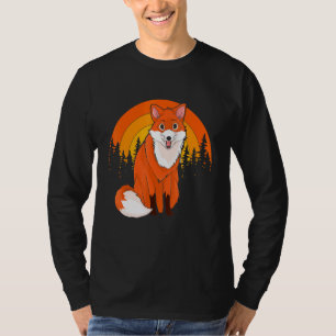 Sunset Forest Nature Wildlife Animal Zoo Keeper Fo T-Shirt
