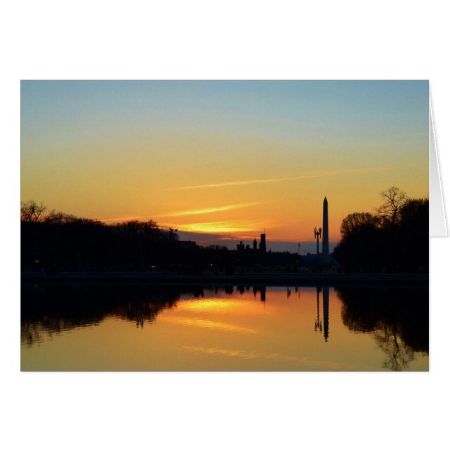 Sunset from Capitol Hill. (Front Horizontal)