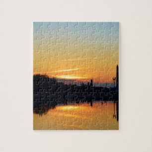 Sunset from Capitol Hill. Jigsaw Puzzle