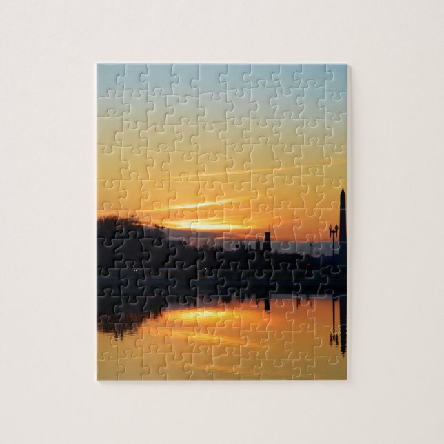 Sunset from Capitol Hill. Jigsaw Puzzle (Vertical)