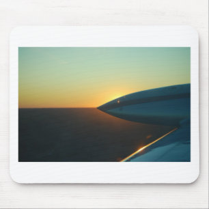 Sunset from Cessna 310 Mouse Pad