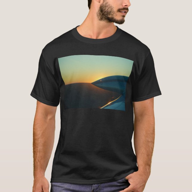 Sunset from Cessna 310 T-Shirt (Front)
