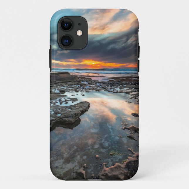 Sunset from the tide pools Case-Mate iPhone case (Back)