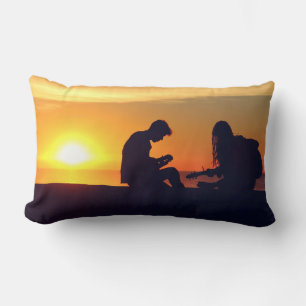 Sunset Fun throw pillow