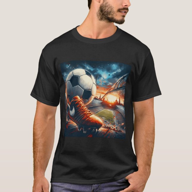 Sunset Game Time  T-Shirt (Front)