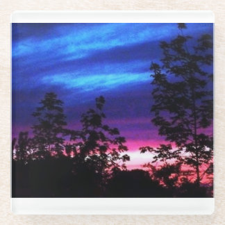 Sunset Glass Coaster