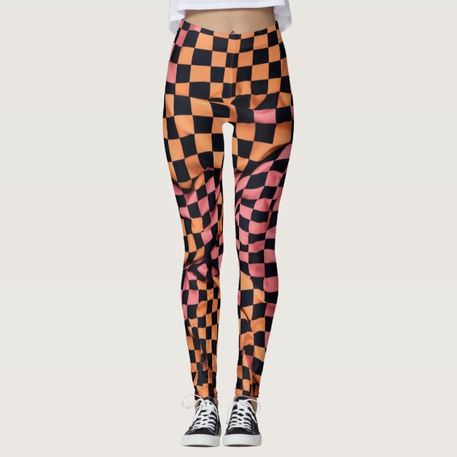 "Sunset Glow Leggings" Leggings (Front)