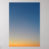 sunset gradient background blue orange evening sky