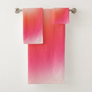 Sunset Gradient Bath Towel Set