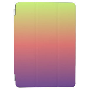 sunset gradient colours blur background iPad air cover