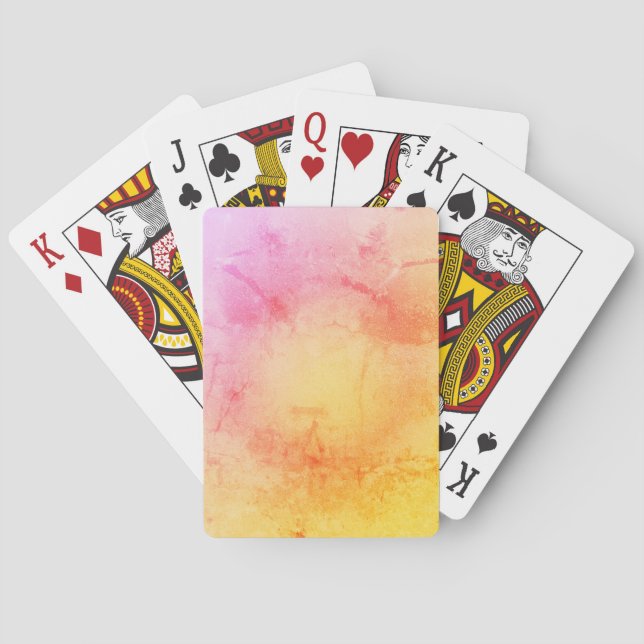 Sunset Gradient Playing Cards (Back)