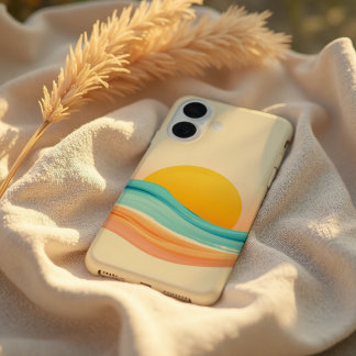 Sunset Harmony Wave iPhone 16 Case